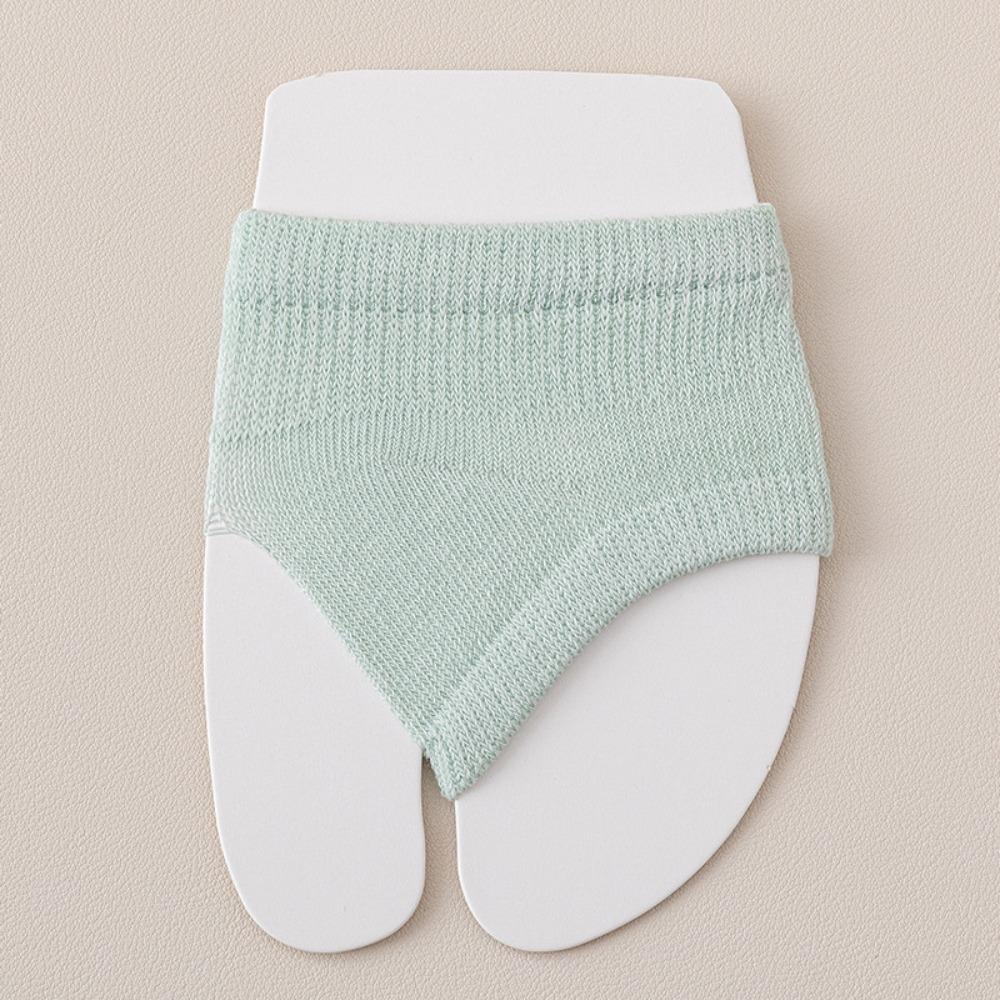 Solid Color High Heels Forefoot Pad Socks Cotton Flip-flop Toe Socks New Boat Socks