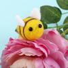 Party Wool Felt Costume Accessories Baby Shower Nursery Ornament Toys Craft Bumble Bees Plush Balls