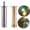 1/2" Female 3/4" Male Fountain Nozzle Stainless Steel Brass Mushroom Decorative Pond and Lake Aerator Outdoor Fountain