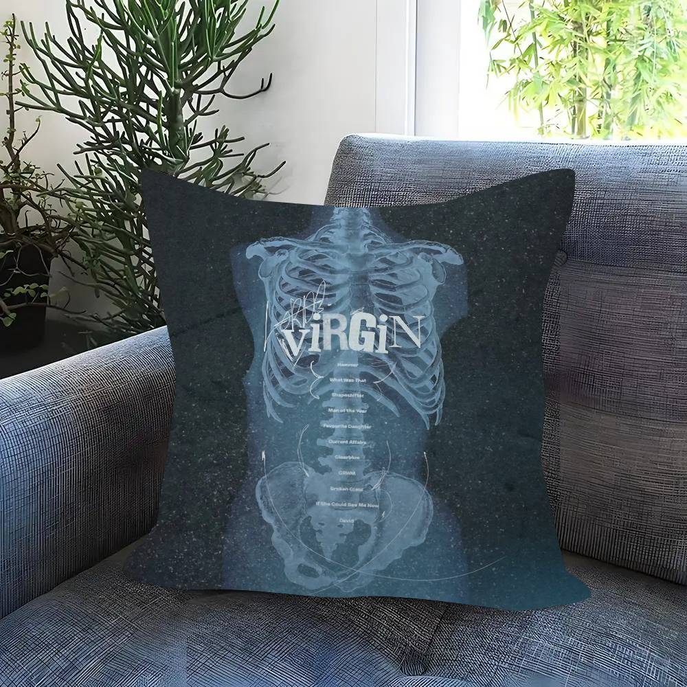 Singer Lorde Virgin Doublesided Printed pillow cover Short plush Suitable living rooms bedrooms sofas throw cushion cover
