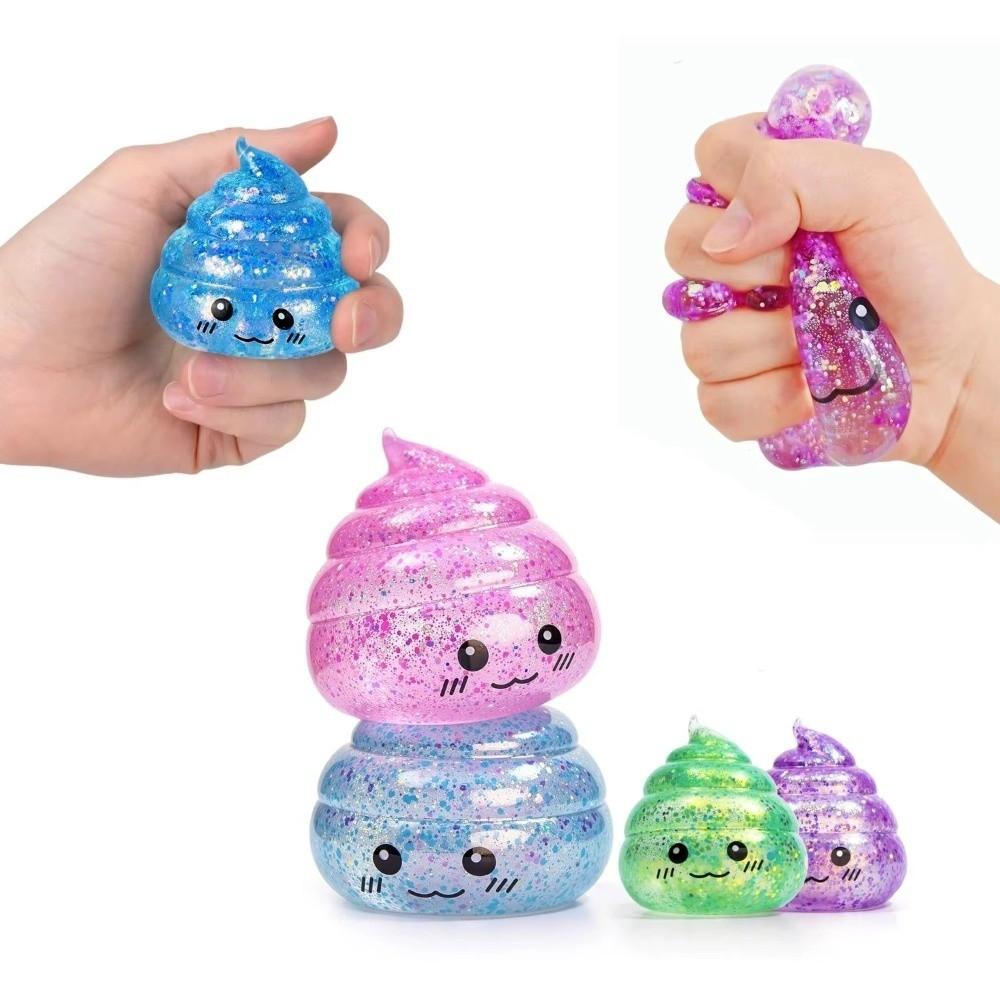 Slow Rising Poop Squishy Toys Poop Reduce Pressure Ball Novelty Poop Fidget Toy Prank Gift