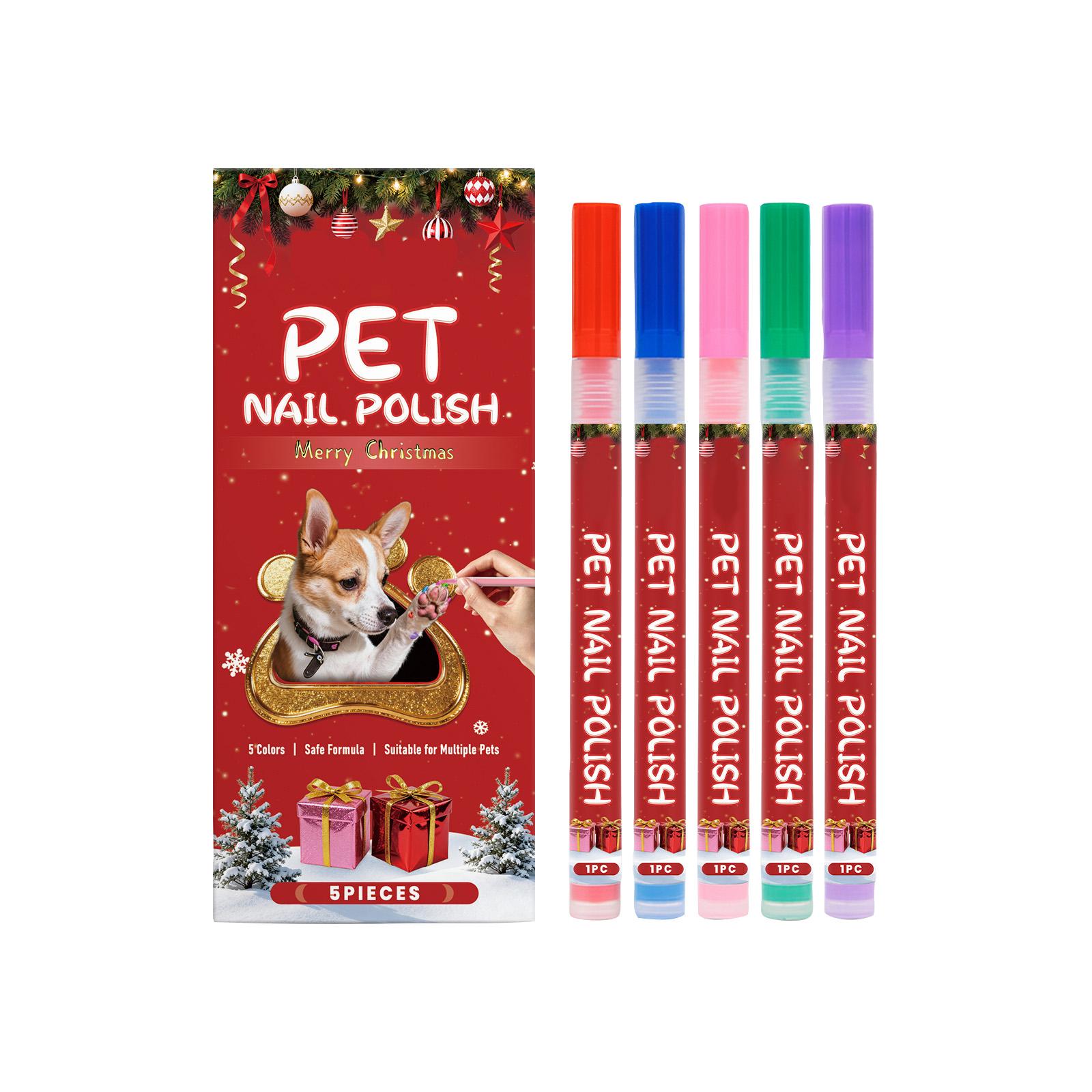 

Набор лаков для ногтей для собак, Подходит для ногтей и ухода за ними, Идеально подходит для ручек-дудлов для ногтей для любителей домашних животных, 10 мл One Size белый