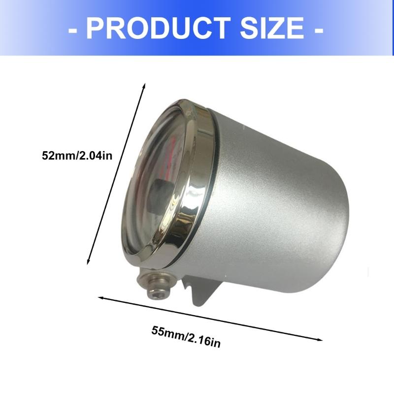 Universal 52mm Gauge Bracket Speedometer Gauge Mounting Bracket Holder Waterproof for Car Boats Yachts