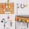 Thumb Hook Cable Organizer – Creative, Cute, Sticky, Punch-Free Solution for Cable Storage