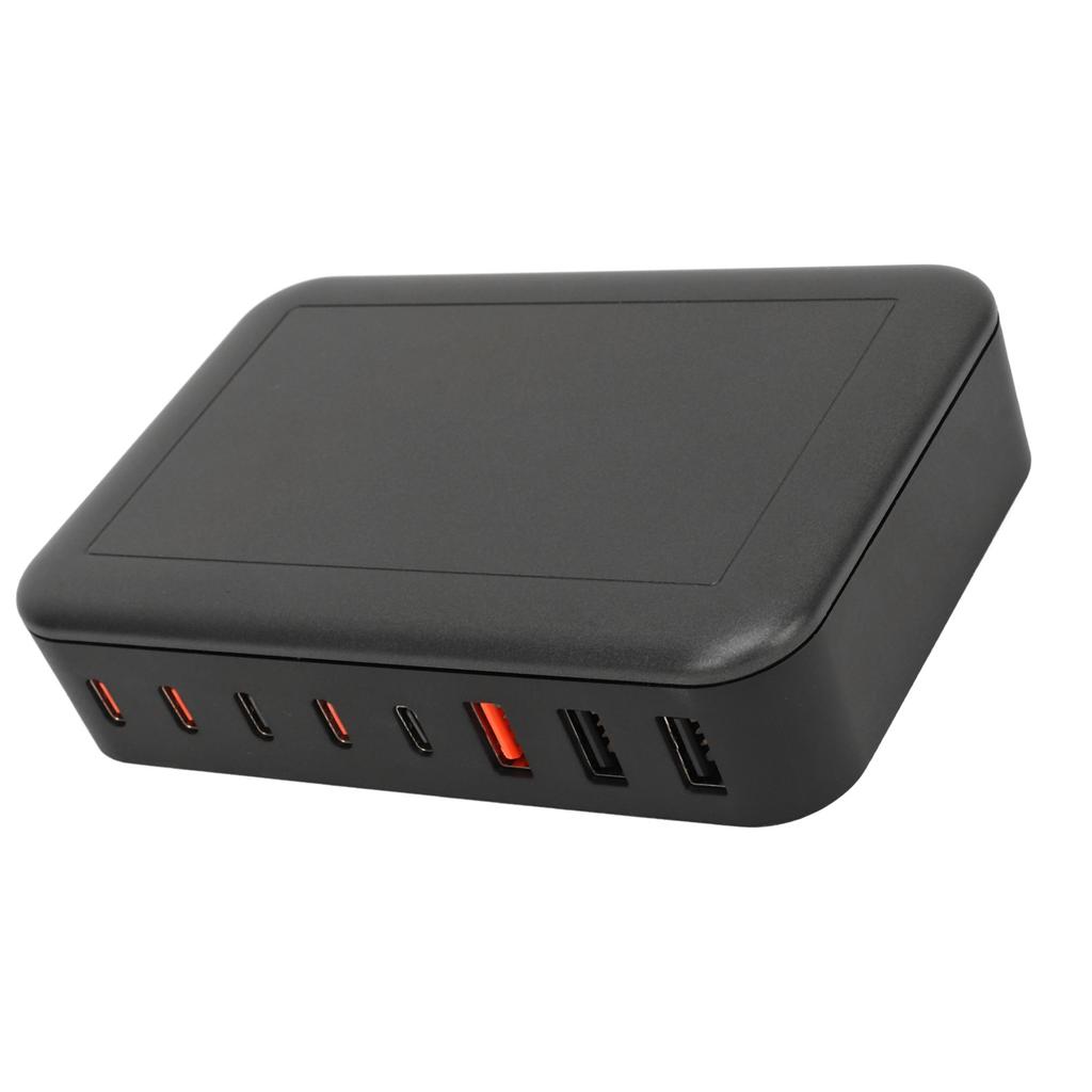 Multi Port USB Charger 235W 8 Ports PD65W Tabletop Fast USB C Charging Station for Macbook 100?240V