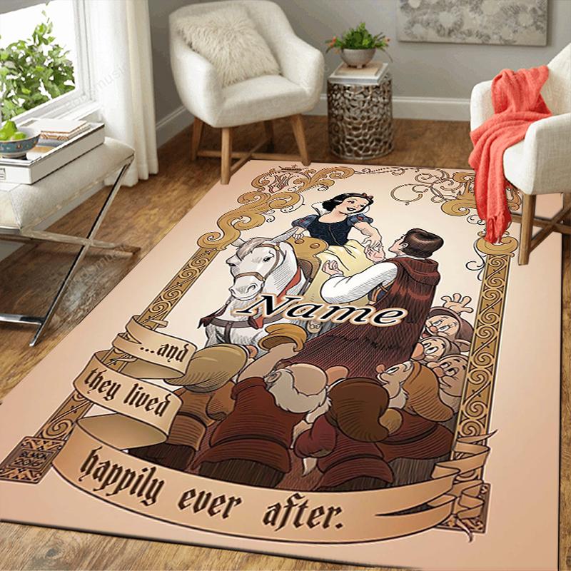 Custom 1Pc Grumpy Dopey'S Adventure Rug Office Carpet Indoor Outdoor Entrance Doormat Nonslip Soft And Comfortable Living Room D916240