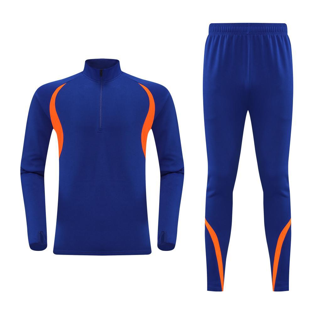 Football Suit Boys And Girls Autumn And Winter Suit Training Clothing Team Uniform Football Jersey Quick Drying Casual