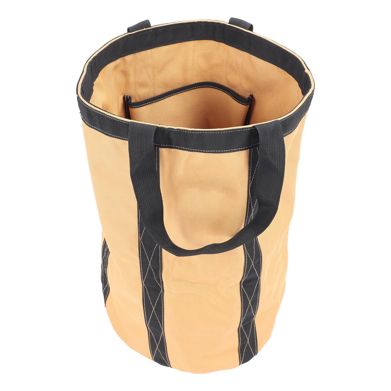 

Tool Storage Bucket Multifunctional Oxford Fabric Handheld Organizer Bag for High Altitude and Construction Site 50x30cm