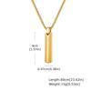 Mens Vertical Pendant Necklaces,Embossing Radiation Sunburst Stainless Steel Long Bar Collars,Male Jewelry Gifts for Him BBF