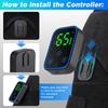 Electric Cordless Shoulder Massager with Heating Vibration App Control, Shoulder Pads Shoulder Braces for Womer Men