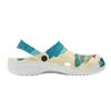 Fashion Printed EVA Travel Clogs Unisex Flexible Soft Slip On Travel Use Beach Garden Daily Walking Walking Shoes Pool Shower Use