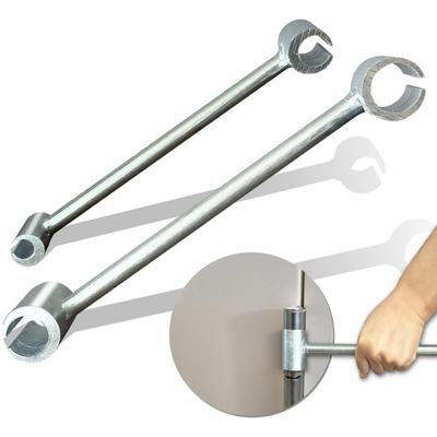 Chave de ajuste de folgas de dobradiças Chave de reparo de dobradiça de porta de cabeça dupla Chave de economia de trabalho para ferramentas de reparo de folgas de dobradiças domésticas