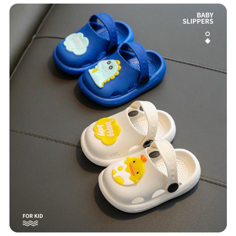 Children's Slippers Cartoon Baby Girl's Shoes Boy's Soft Sole Anti Slip Home Bathroom Slippers