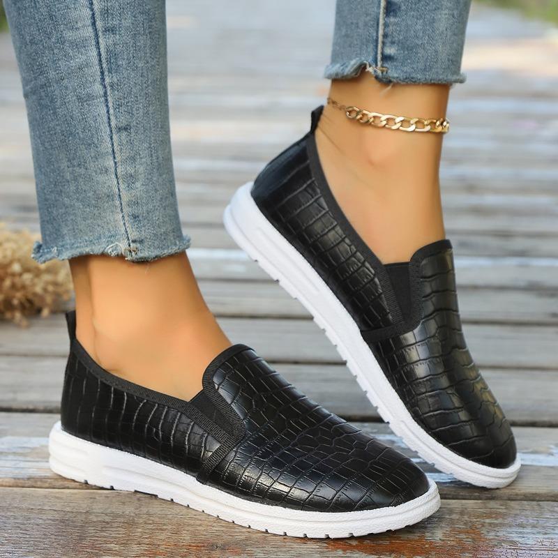 2024 Frühling neuer Trend Canvas Herrenschuhe PU-Leder Low-Top Casual ein Steg Slipper