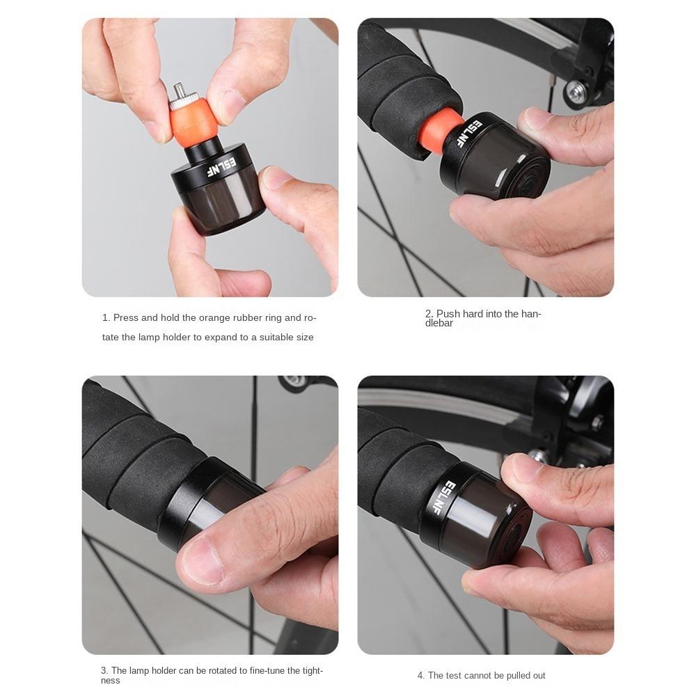 High Quality USB Rechargeable Bike Light Set MTB Lamp Night Riding LED Safety Warning Lamp Tail Flashing Cycling Taillight Bike