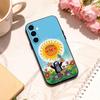 Sweet Cartoon T-The L-Little Mole   Phone Case For Samsung Galaxy A73,A72,A71,A70,A53,A52,A51,Others Soft Black Shell
