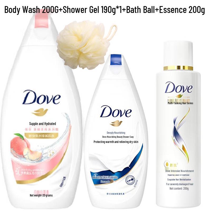Dove Shower & Hair Care Set