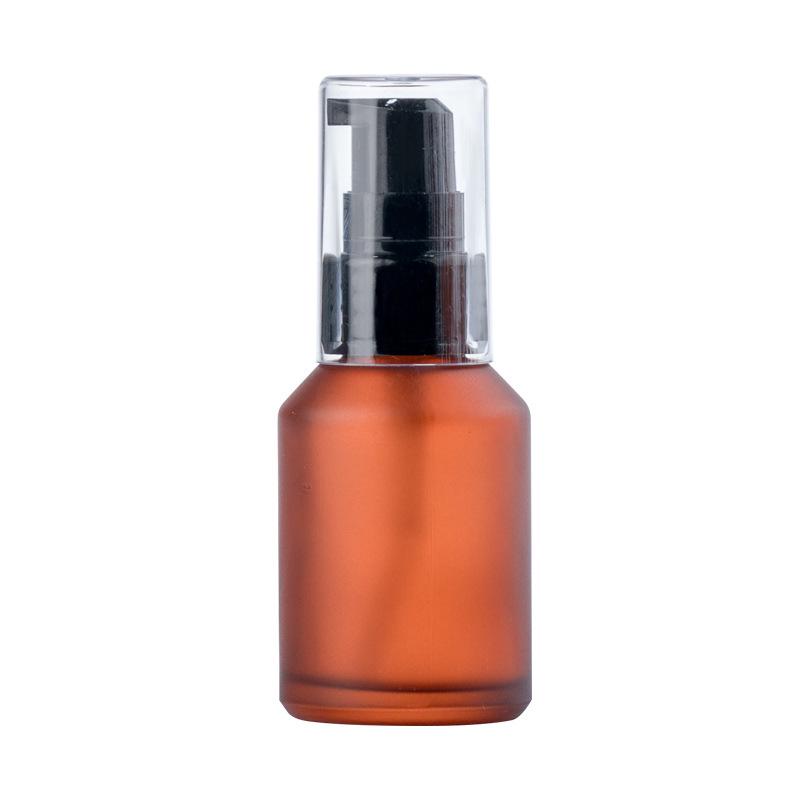 Lightproof Glass Spray Toner & Pump Bottle for Essential Oils and Cosmetics