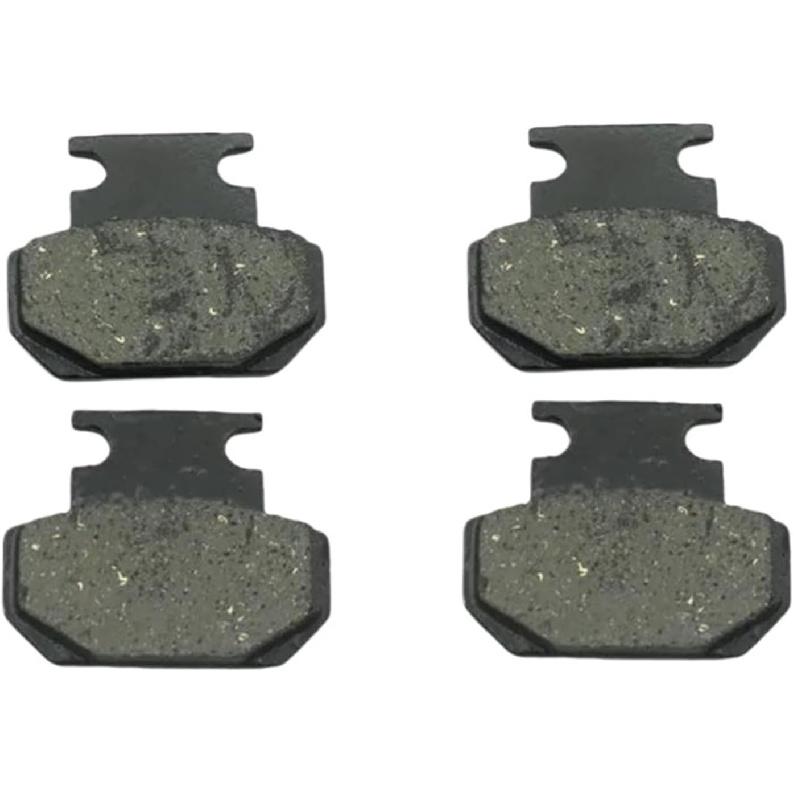 Disc Brake Parts Motorcycle Brake Pads Front Rear Brake Pads Motorcycle Brake Pad Accessories(2 Pair) 2 Pair