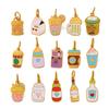 Cute Dripping Drink Shape Pendant Women's Fashion Personality Small Jewelry Accessories