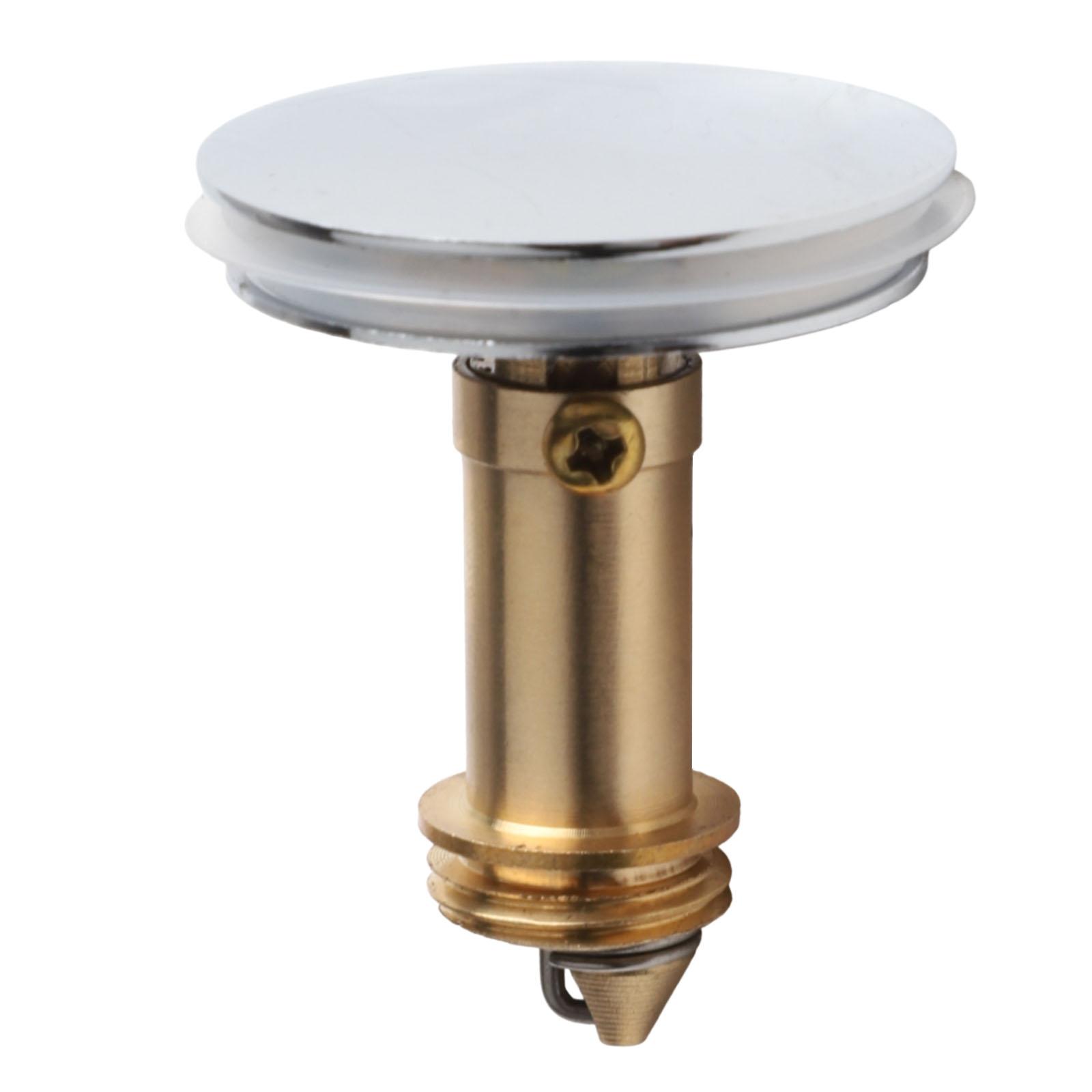 1 Pcs 38mm Bathroom Sink Drain Stopper Bounce Push Button Click Clack Wash Basin Faucet Accessory Washbasin Pipe