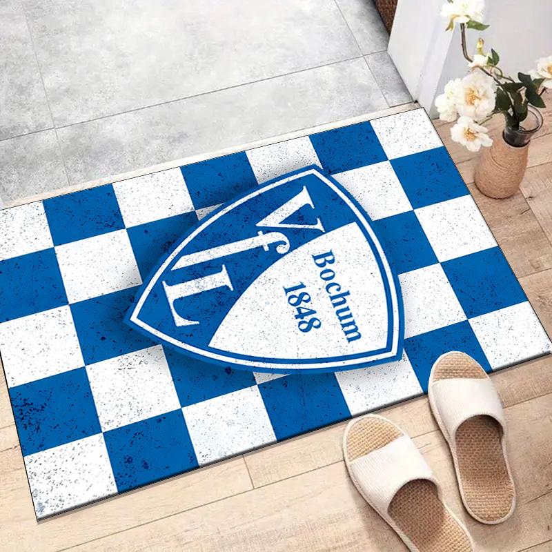 1pc Football Team Design Printed Area Rug Carpet for Bedroom Living Room Home Decor Rugs Mat Non Slip Mat Rug for Bedside