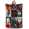 Lady Gaga Mayhem New Album Music Blankets Multi-function Flannel Throw Blanket for Couch Bedding Travel Throws Bedspread Quilt