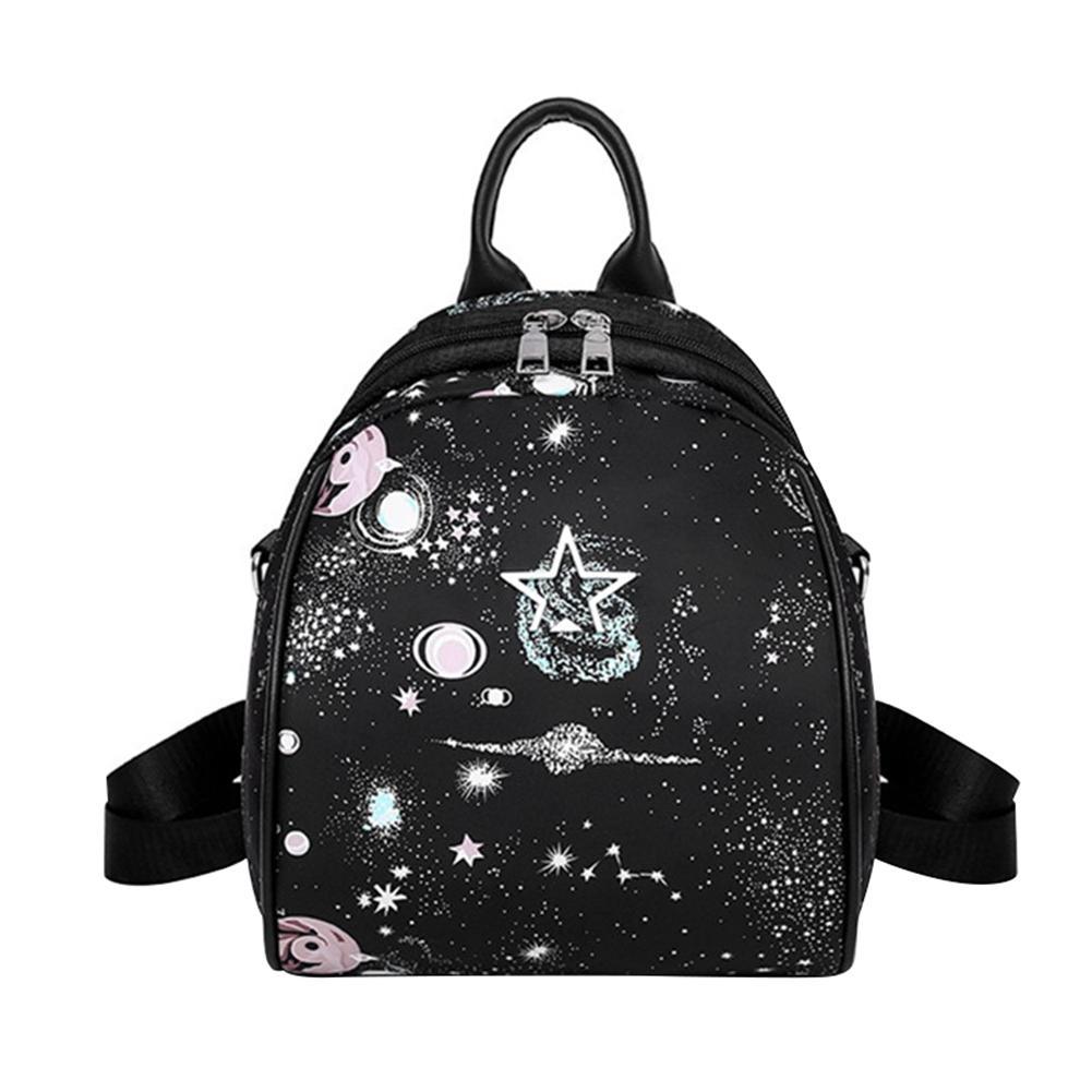 star print backpack