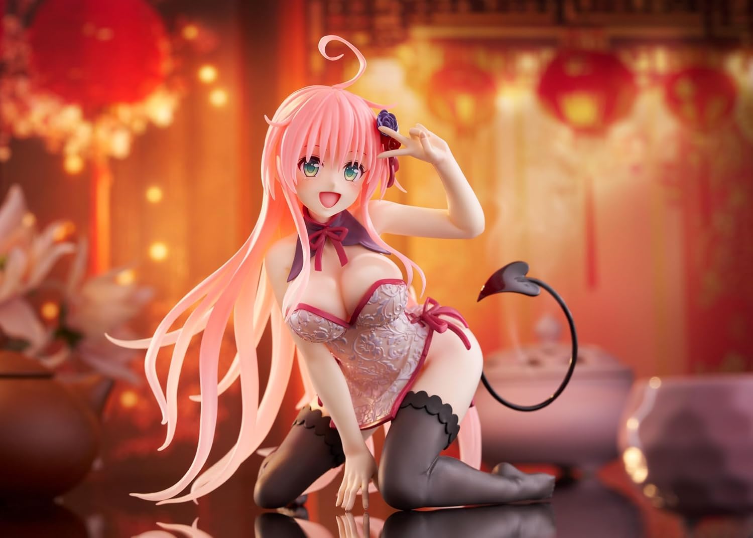 

To Love-Ru Darkness Desktop Cute Figure Lala ~Chinese Dress ver.~ [1 type] Official Merchandise Figure