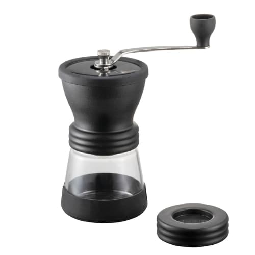 HARIO Coffee Mill, Black Ceramic Skeleton N, MSCSN-2-B, Perfect Gift