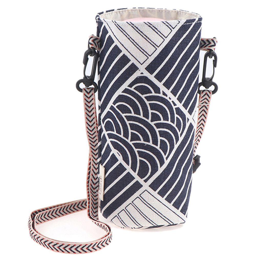 

Регулируемая хлопковая и льняная портативная дорожная сумка-тоут, сумка через плечо, сумка-держатель для кружки 1