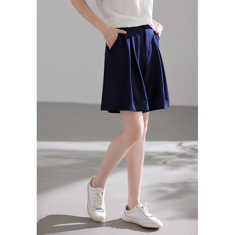 High Fashion Summer Style Comfortable and Breathable Imitation Denim Short Pants for Women