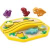 Hape Dinosaur Storage Railway Set Wooden Toy for Ages 1.5 and Up