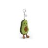 JELLYCAT Gourmet Collection Fruit Happy Avocado Amuseable Avocado Bag Charm Keychain Green Doll Plush Figure 16cm Height