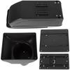 Hyundai I20 I 08-14 Armrest with Storage BLACK ECO LEATHER + Installation Kit