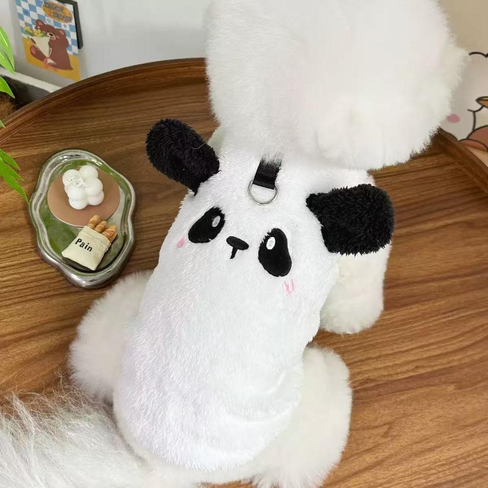 

Soft Plush Dog Vest Fleece-Lined Warm Vest Dog Clothes Winter SeasonFashion Pet Wear S-Style1