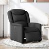 VidaXL Fauteuil inclinable électrique Noir Tissu 3303176