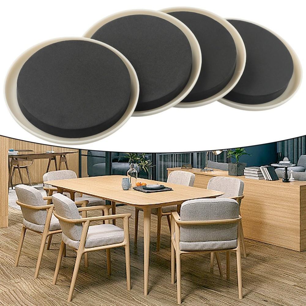 Anti-abrasion Furniture Sliders Anti Scratch Leg Pads Furniture Gliders Round Shape Reusable Floor Protector Mat Move Furniture