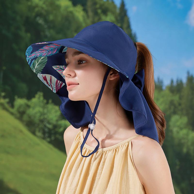Summer Sun Protection Hat With Large Brim And Butterfly Bow For Womens Outdoor Fashion