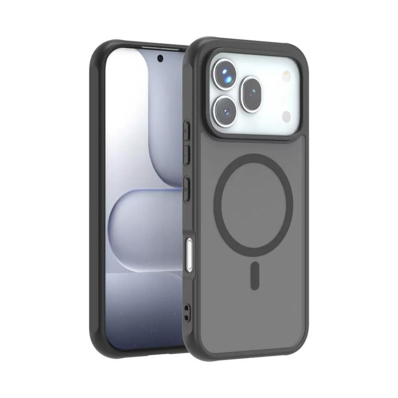 Magnetic Case For Honor 600 Pro Case Fashion For MagSafe Matte Transparent Acrylic Phone Cover Shockproof Bumper