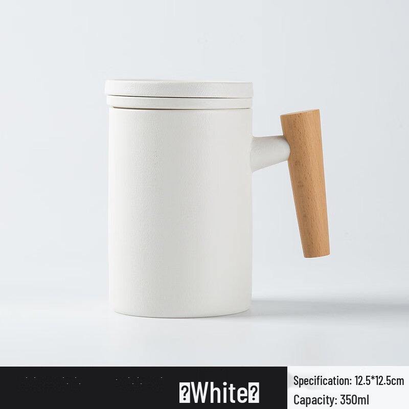 Shangqi Ceramic Tea Infuser Mug with Lid