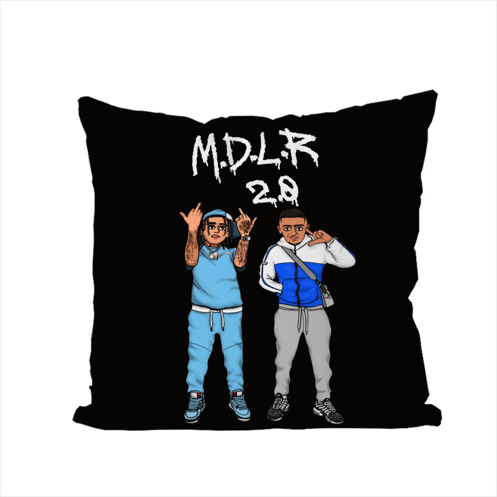 

MDLR MMorad Rapper Art Pillow Case For Car Sofa Decorative Home Doublesided Print Plush Square Throw Pillow Cushion Cover 30x30cm