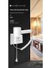 Hotel/Guesthouse Wall-Mounted High-Power Hair Dryer - No-Drill Installation