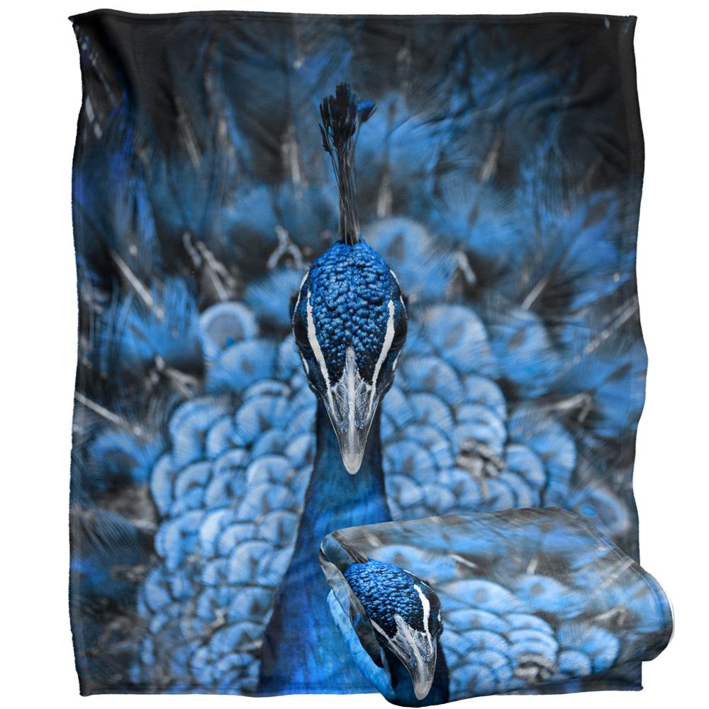 Reinders Silky Peacock Supersoft Blanket