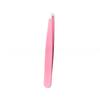 Hair Removal Tweezers Stainless Steel Eyebrow Tweezers Pink Slanted Black Tip Point Face Harmless Makeup Beauty Tool Black