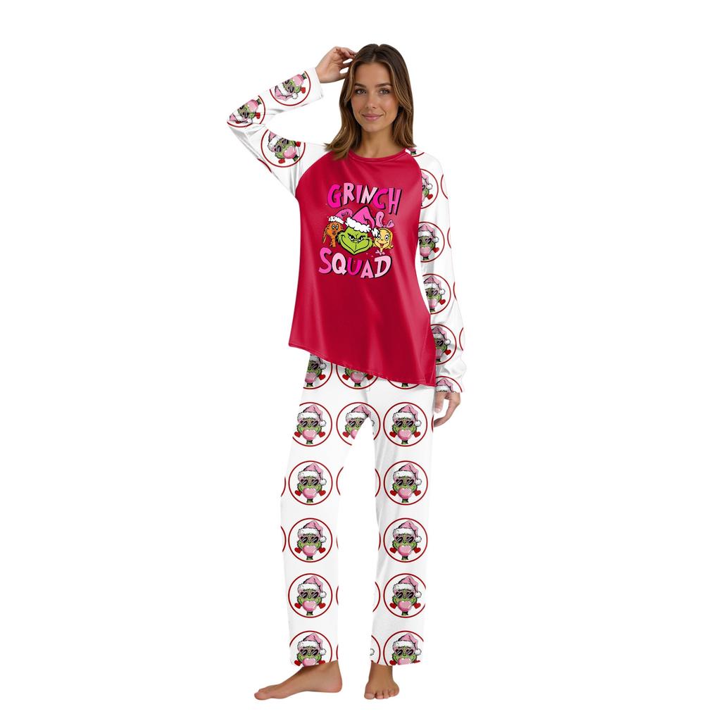 Passende Familiensets mit Weihnachtsmotiven, Langarmshirts und Hosen