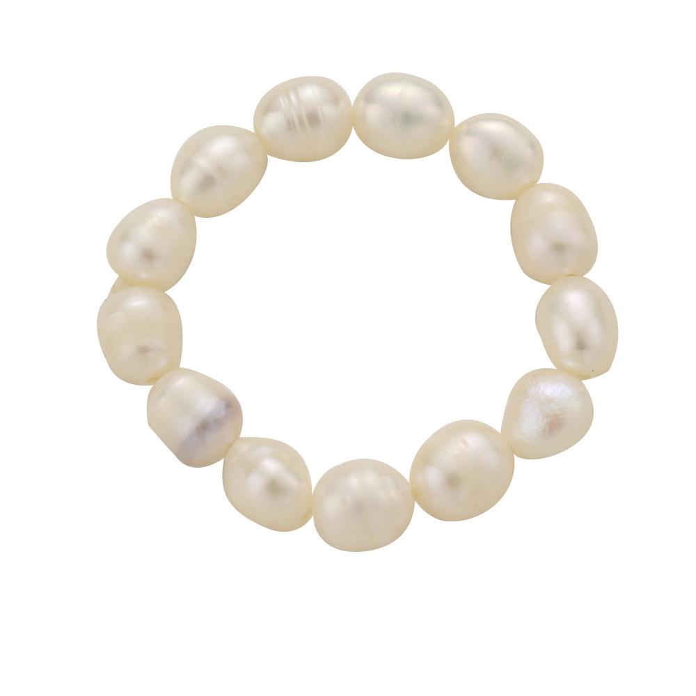 Schattige Minimalistische Imitatie Parel Ringenset voor Vrouwen Koreaanse Mode Onregelmatige Parel Vingerringen Nieuwe Trend Dames Sieraden Cadeaus