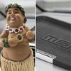 Grass Skirt Doll Dashboard Dancing Hawaiian Dancer Organizer Pad Heat Resistant AntiSlip Mat Strong