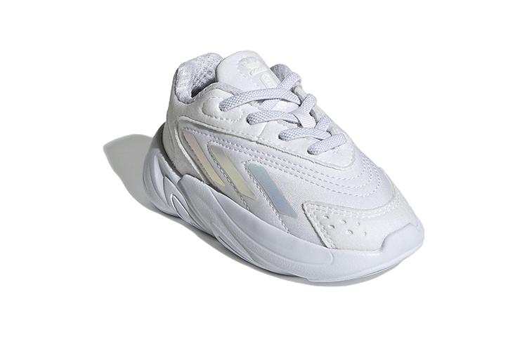 adidas Originals Ozelia Athleisure Slip Resistant Abrasion Resistant Low Top Toddler Shoes White Infant And Toddler GW8127
