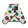 MIKI HOUSE Double B Portable Fleece Cape with Bear Made In for Boys and Multicolor Print, Japan, Girls, Baby, Kids, 66-8028-145,